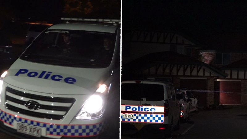 Queensland Police are negotiating with a man inside Gold Coast home