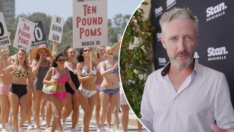 Women recreate a 1950s bikini ban protest on Bondi beach