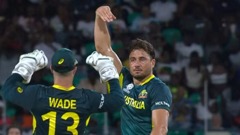 Stoinis delivers bizarre send-off after unwanted stat
