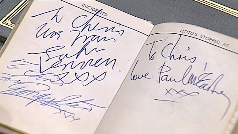 Antiques expert explains surprise value of original Beatles autographs