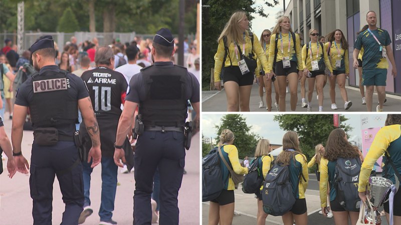 Australian Olympians on heightened security alert in Paris
