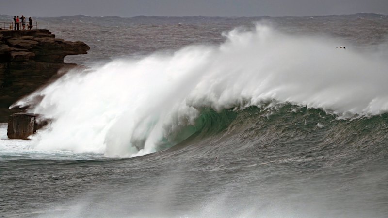 Sydney's coast battered by wild weather