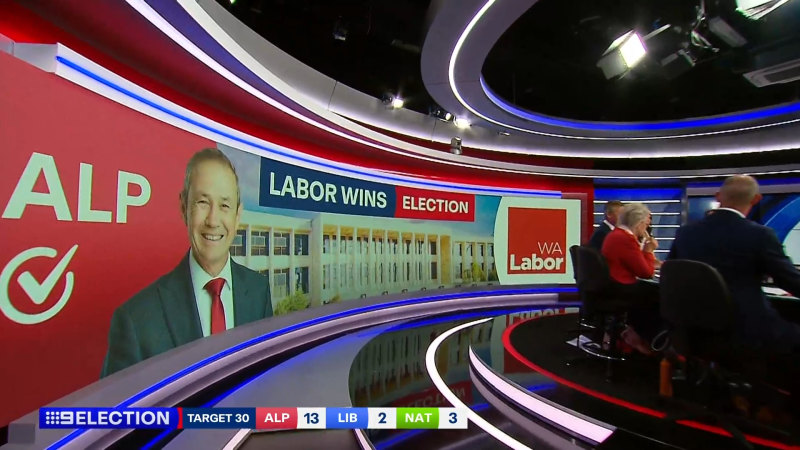 9News projects Labor victory