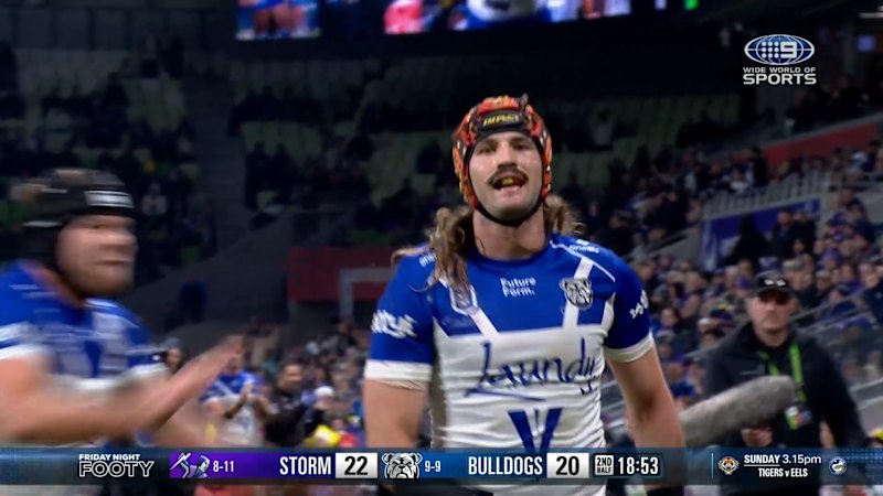 Dogs forward scores on the wing
