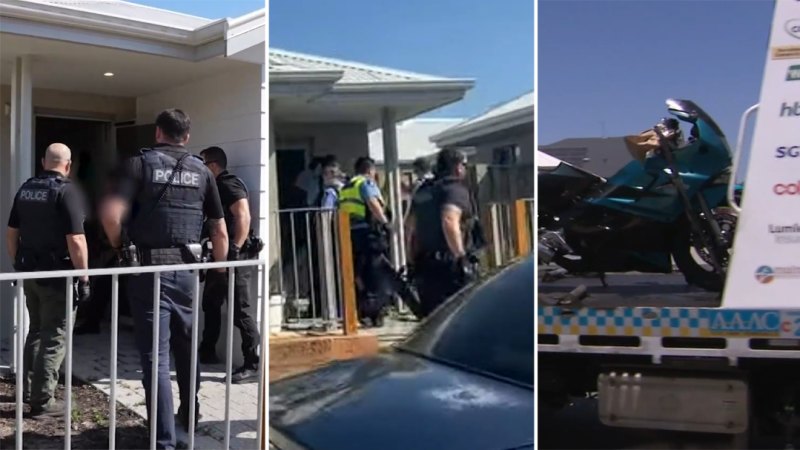 Several arrested after unit raids in Perth