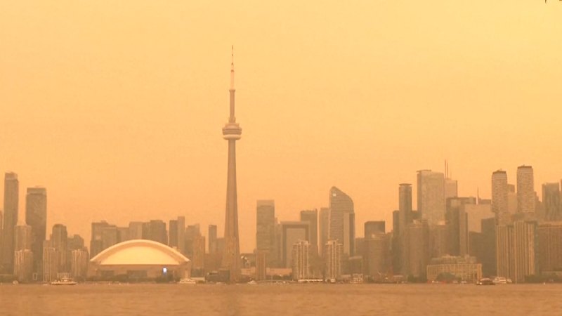 Massive wildfires rage across Canada