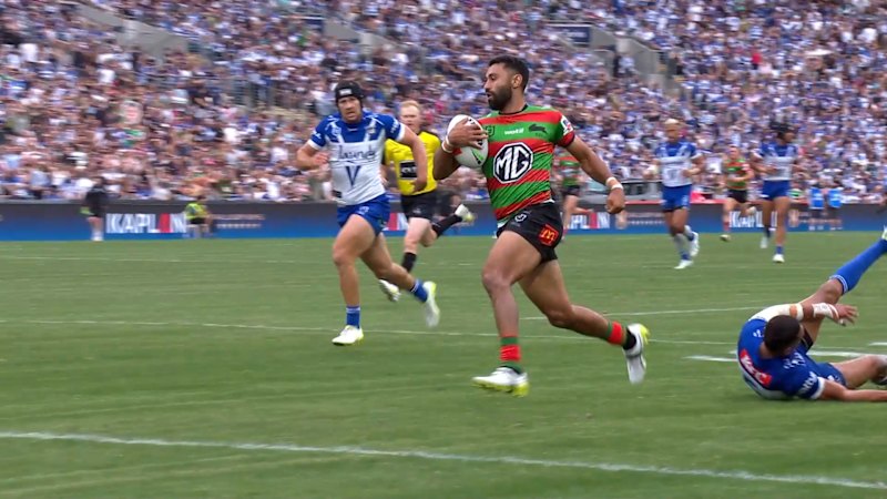 Johnston runs the field with intercept