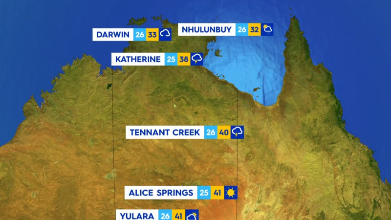 National weather forecast for Monday March 11