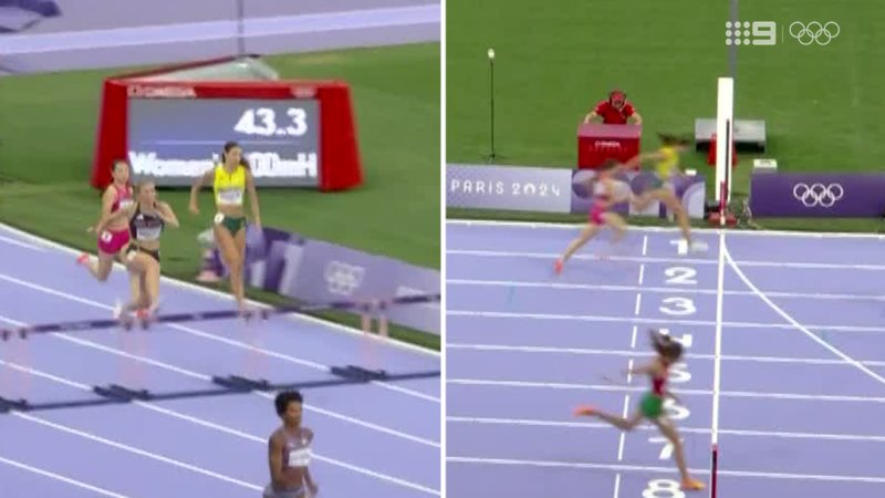 Aussie hurdler takes on semis