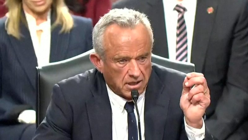 Robert F Kennedy Jr grilled at his Senate confirmation hearing