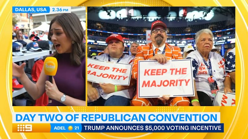Day two of Republican midterm convention