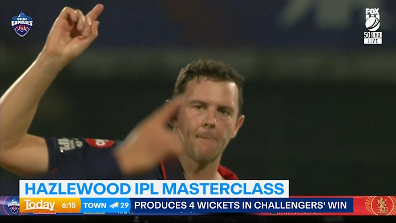 Hazlewood lights up IPL with 4-for