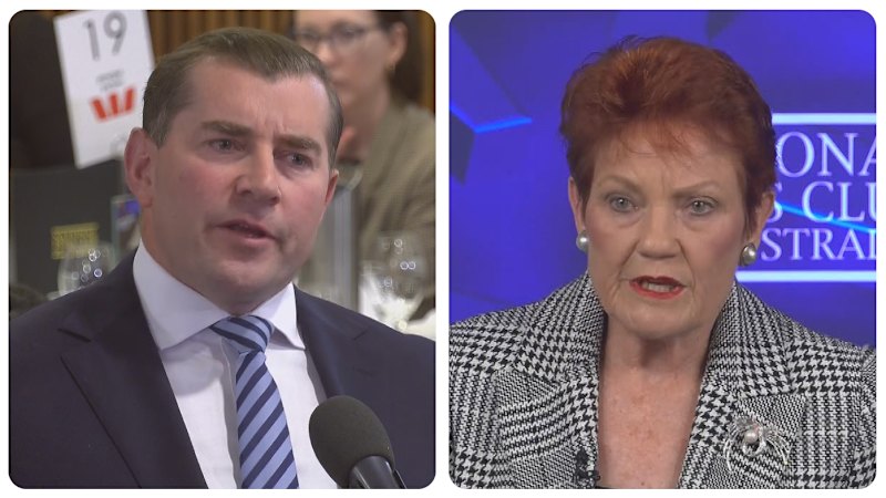 Pauline Hanson Questioned on Nuclear Energy Plan at National Press Club