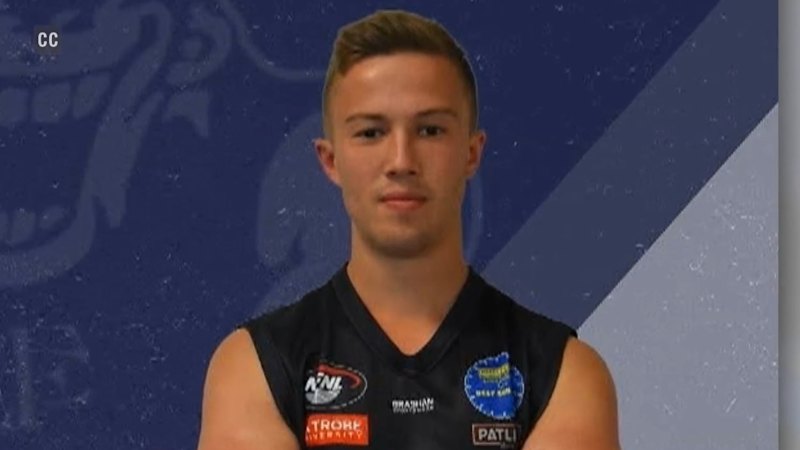 Young Melbourne football player dies