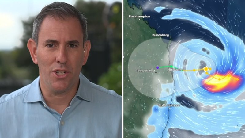 Treasurer says billions of dollars in damage from Cyclone Alfred expected