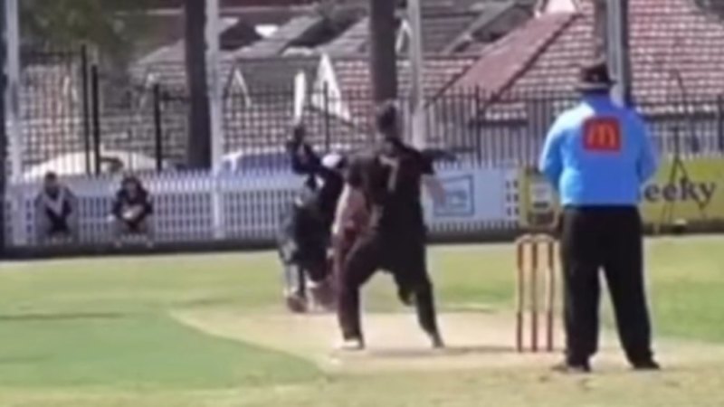 Video: Grade Cricketer Blasts Triple-century