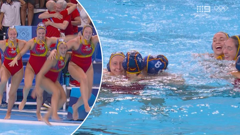 Spain seals water polo gold, silver for Stingers