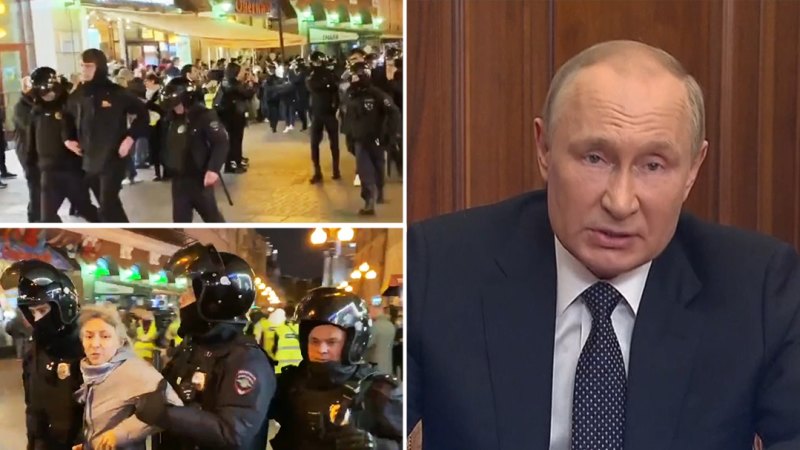 Putin seferberlik emrini kınadı