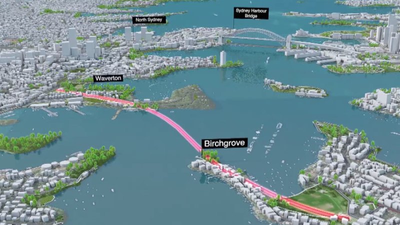 Sydney closer to first new road harbour crossing in decades