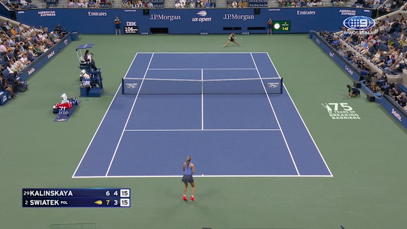 3rd Round Highlights | Anna Kalinskaya v Iga Swiatek