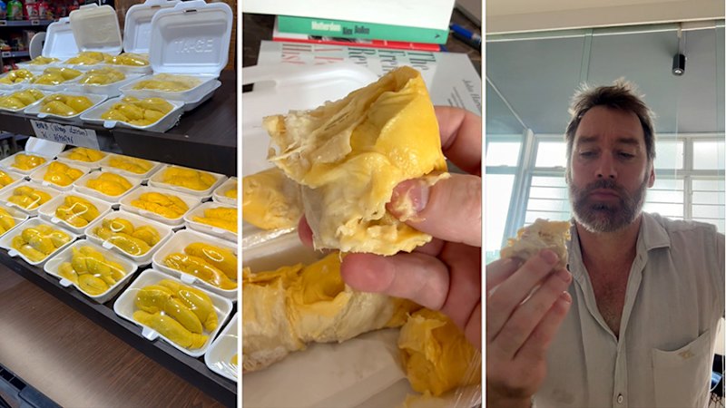 Taste testing the world’s stinkiest fruit