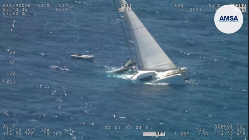 Canadian man rescued after days adrift thousands of kilometres off Western Australia