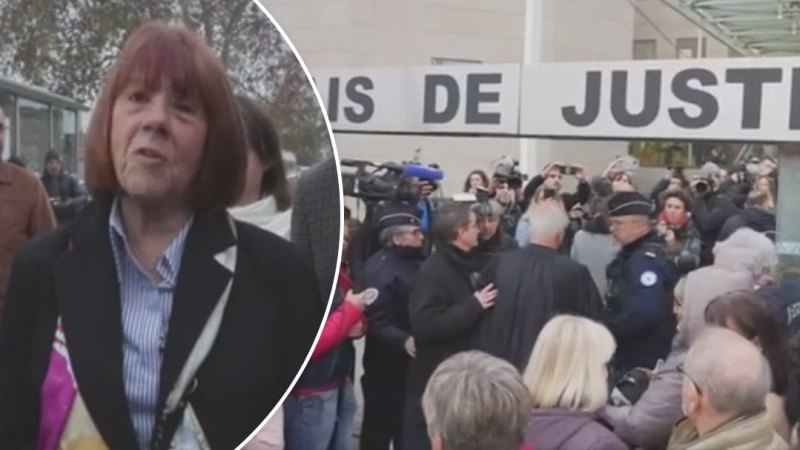 Gisèle Pelicot cheered by supporters after court victory