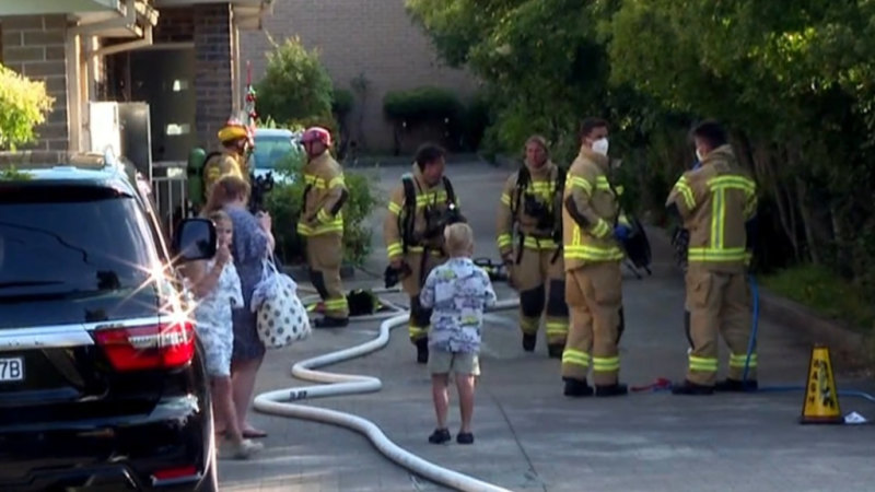 Toddler saved from house fire in Sydney’s west