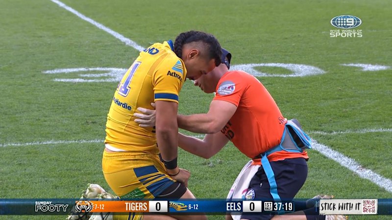 Eels forward down with painful injury