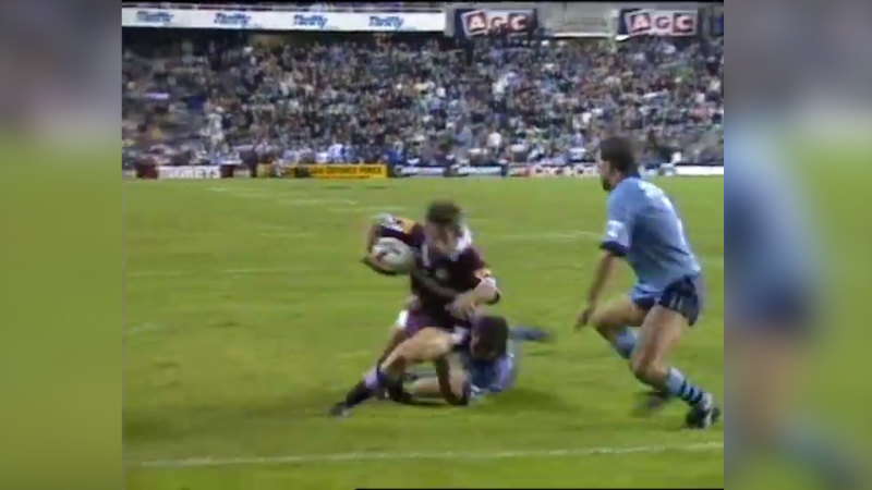 Mark Coyne's miracle try