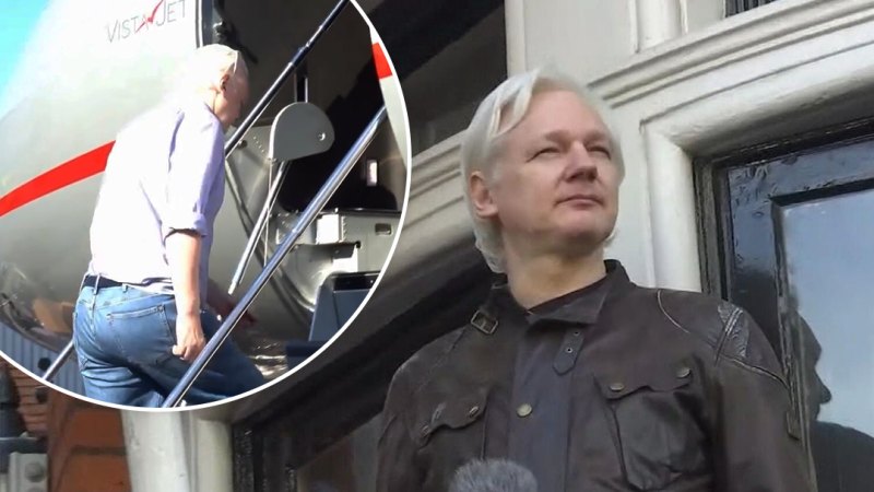 Julian Assange walks free after US plea deal