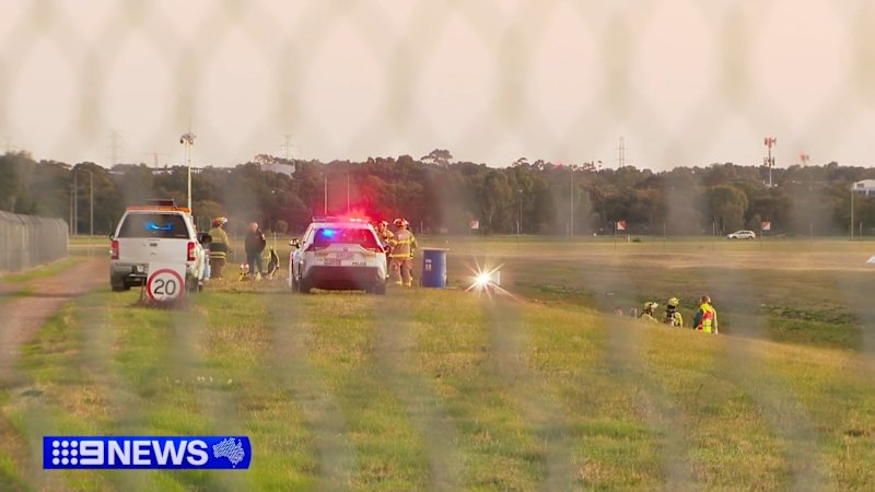 Hunt for mystery man seen on SA airport runway