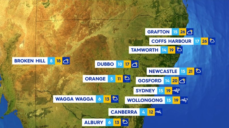 National weather forecast for Tuesday May 27