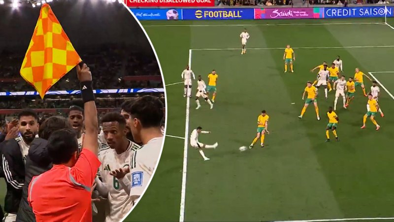 Late scare as Saudis goal disallowed