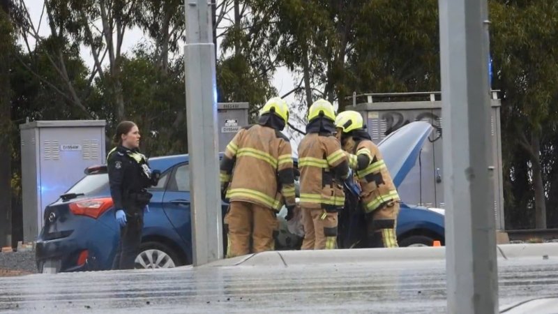 Car collides with school bus carrying 20 students in Gippsland