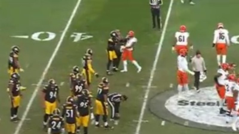 NFL star ejected in wild scenes