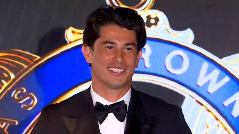 Bailey Banfield announces pregnancy after winning the Jim Stynes Medal