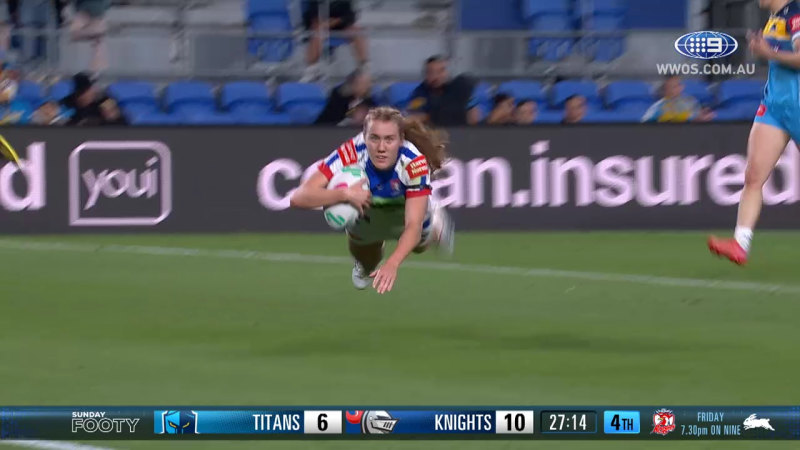 NRLW Highlights: Titans v Knights - Round 2