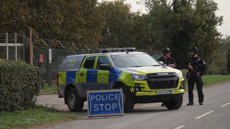 Five men arrested over suspected terror plot at UK air base released on bail