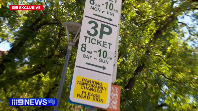 Adelaide council under fire for parking sign ‘cash grab’