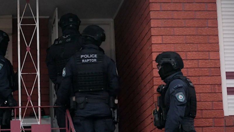 Police cripple violent Sydney gang following string of raids