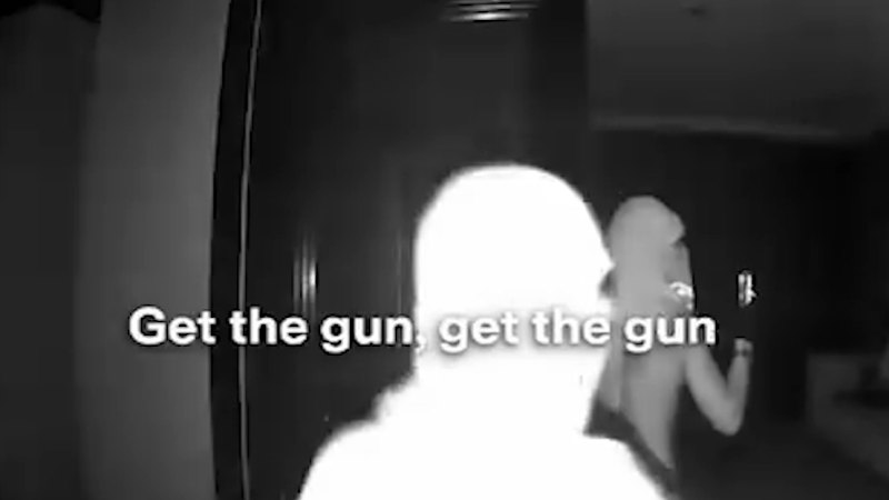 CCTV shows alleged home invasion in Rochedale