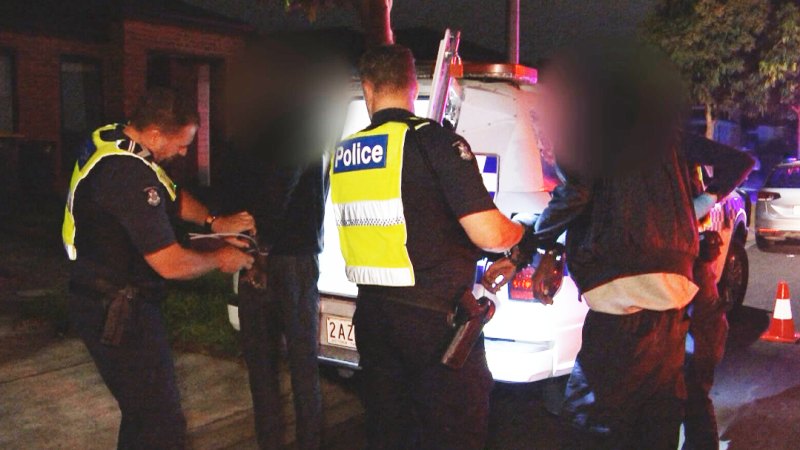 Seven teenagers arrested after police pursuit in Melbourne’s west