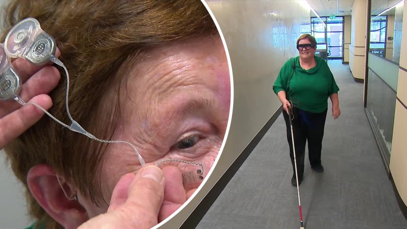 Bionic eye trial restoring 'sense of light' to small group of Australians