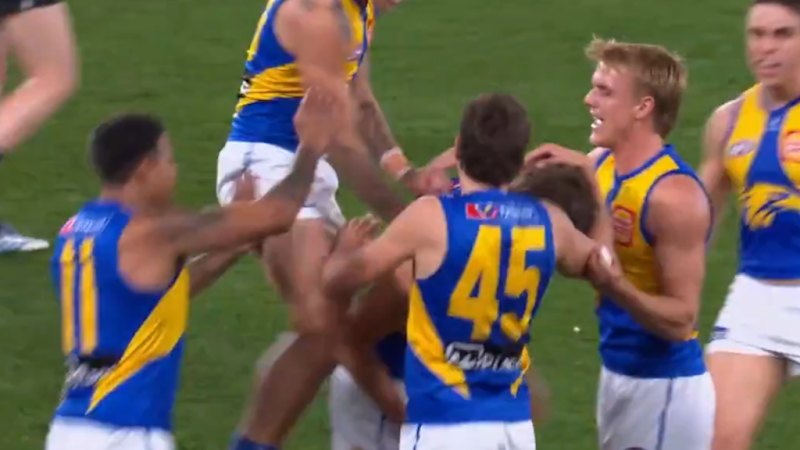 18yo kicks debut goal for Eagles