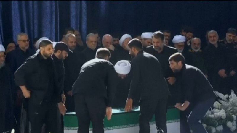 Millions mourn for slain Iranian supreme leader