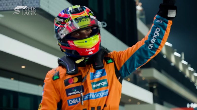 Oscar Piastri takes poll position in Qatar sprint