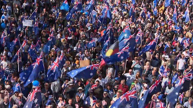 Protests held across Australia