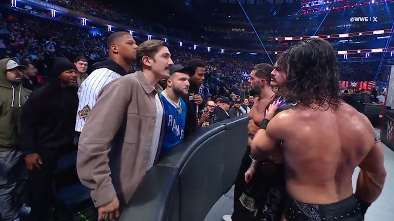 Injured NFL star in wild WWE incident