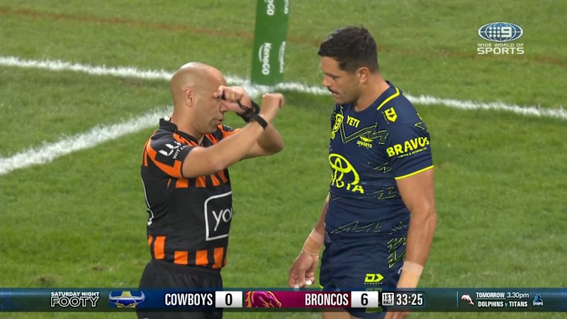 Burns gets chargedown 'totally wrong'